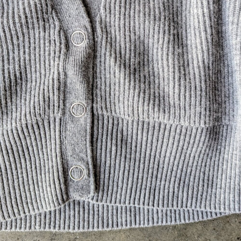 Bldwn Sparrow Cardigan In Grey Multi Wool Cashmer… - image 5